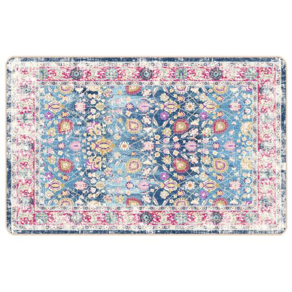 Teppich Waschbar Mehrfarbig 190x300 cm