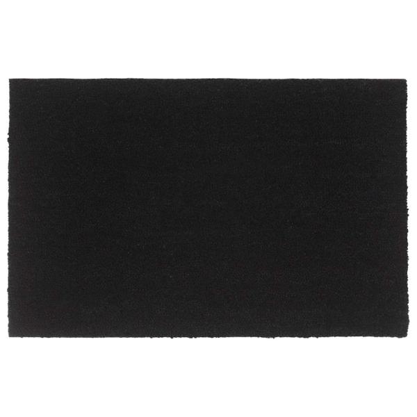 ARDEBO.de - Fußmatte Schwarz 65x100 cm Kokosfaser Getuftet
