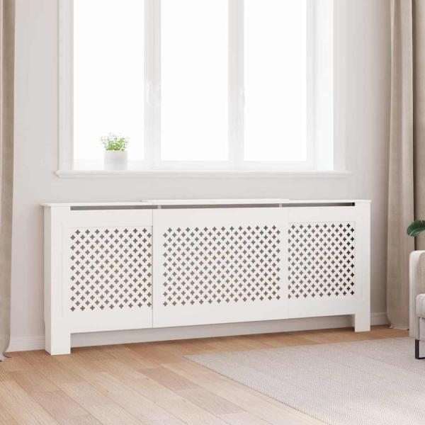MDF Heizkörperverkleidung Weiß 205 cm