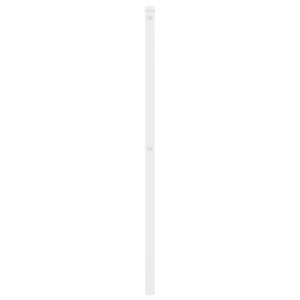 Ersatz-Kopfteil Metall Weiß 75 cm