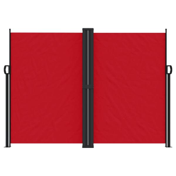 Seitenmarkise Ausziehbar Rot 180x1000 cm