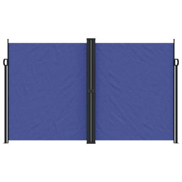 Seitenmarkise Ausziehbar Blau 200x600 cm