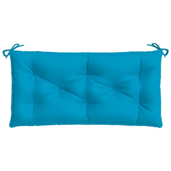Gartenbank-Auflagen 2 Stk. Hellblau 100x50x7 cm Oxford-Gewebe