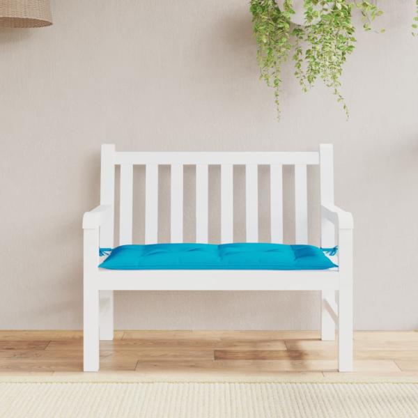 ARDEBO.de - Gartenbank-Auflage Hellblau 110x50x7 cm Oxford-Gewebe