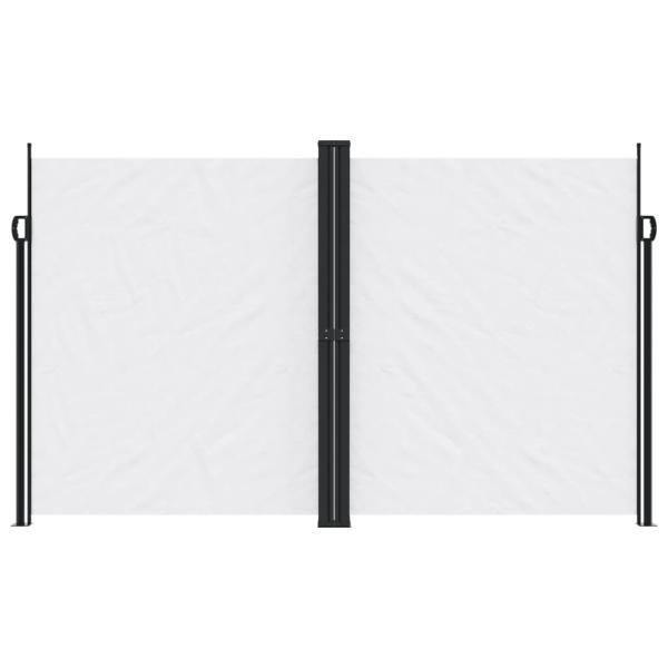 Seitenmarkise Ausziehbar Weiß 200x1000 cm