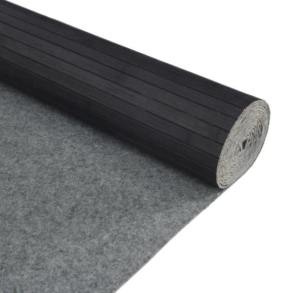 Paravent Grau Breite 400 cm Höhe 165 cm Bambus