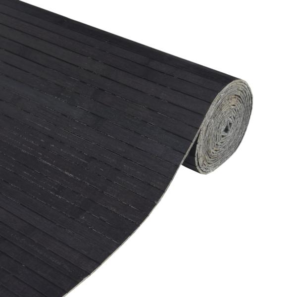 Paravent Grau Breite 800 cm Höhe 165 cm Bambus