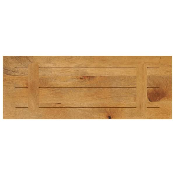 Tischplatte 90x30x2,5 cm Rechteckig Massivholz Mango