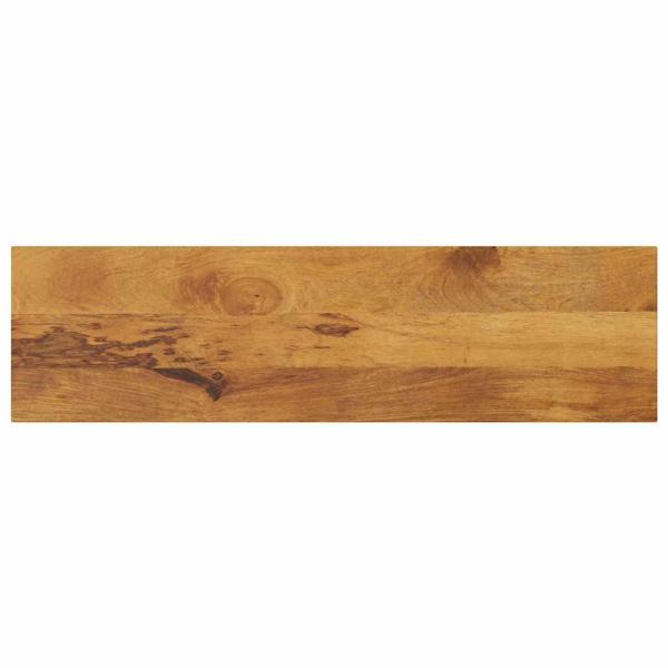 ARDEBO.de - Tischplatte 100x20x3,8 cm Rechteckig Massivholz Mango