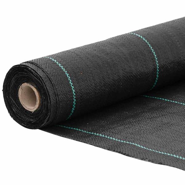 Unkrautmembran Schwarz 1,5 x 100 m PP