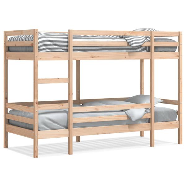 Etagenbett ohne Matratze 90x190 cm Massivholz Kiefer