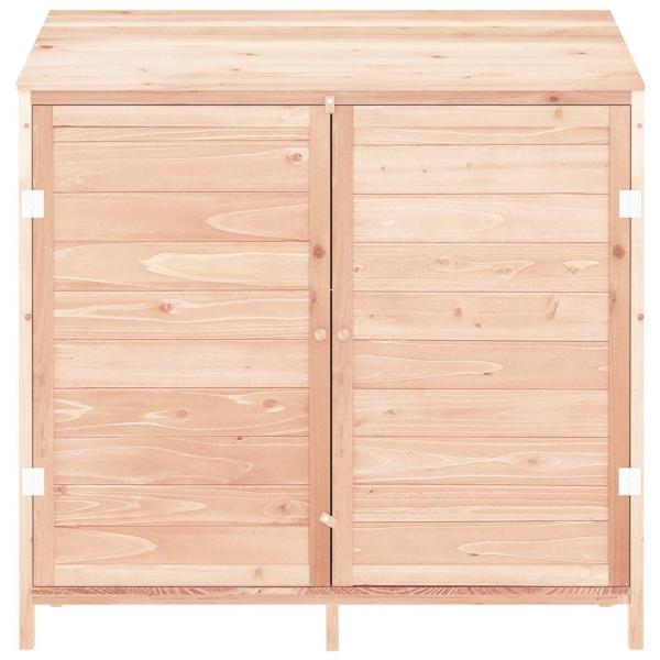 Geräteschuppen 102x52x112 cm Massivholz Tanne