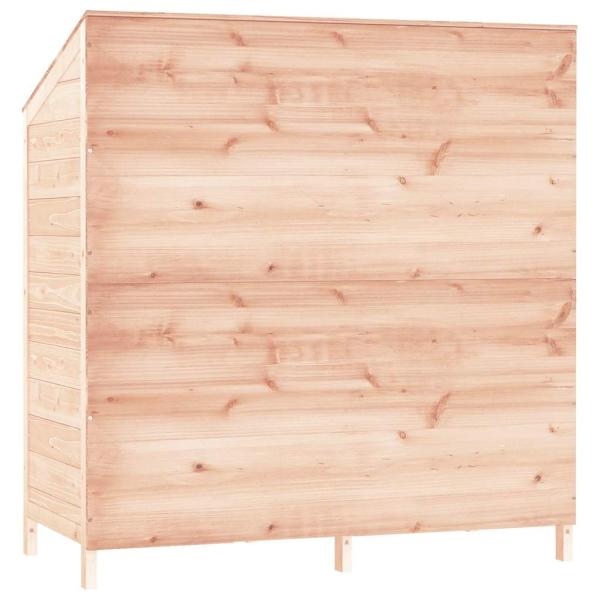 Geräteschuppen 102x52x112 cm Massivholz Tanne