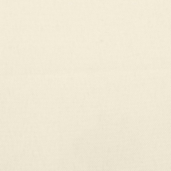 Gartenbank-Auflage Cremeweiß 150x50x7 cm Oxford-Gewebe