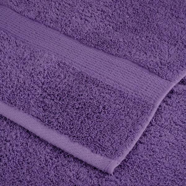 Premium Badetücher SOLUND 10 Stk. Lila 100x150 cm 600 g/m²