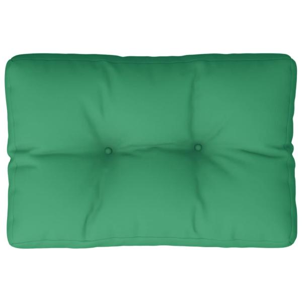 Palettenkissen Grün 50x40x12 cm Stoff