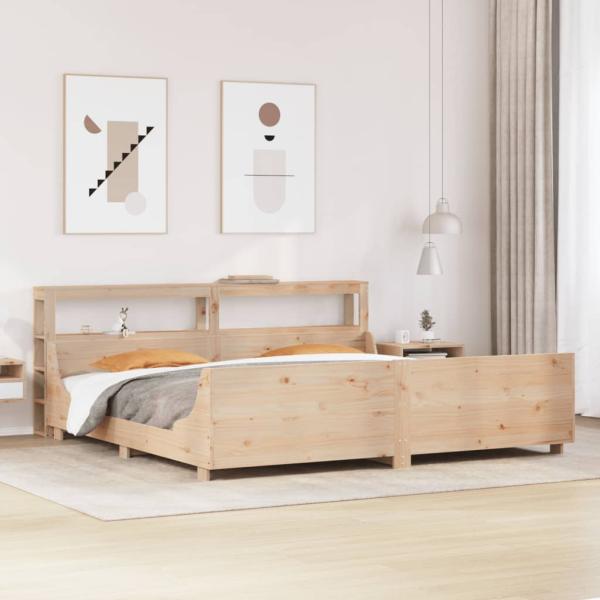 ARDEBO.de - Massivholzbett ohne Matratze 180x200 Kiefernholz