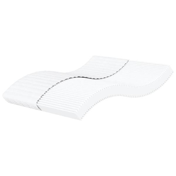 ARDEBO.de - Schaumstoffmatratze Weiß 200x220 cm Härtegrad H2 H3