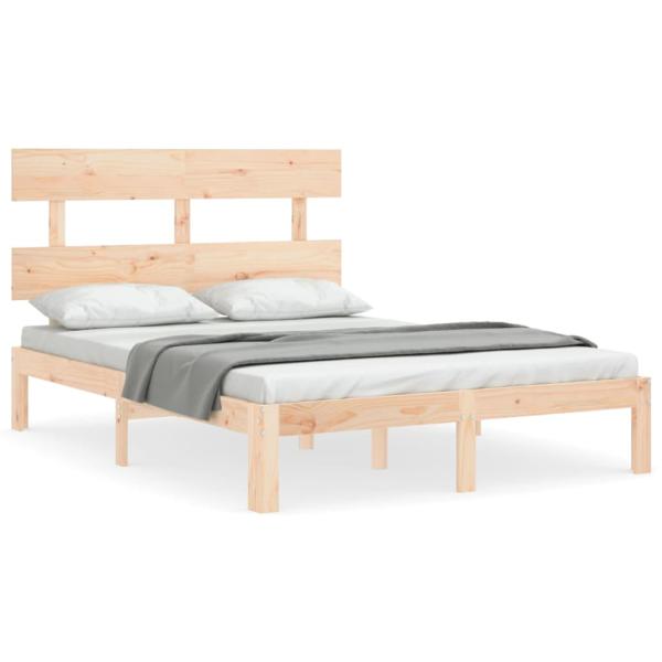 Bettgestell ohne Matratze Klein Doppelbett Massivholz Kiefer