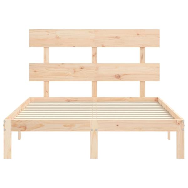 Bettgestell ohne Matratze Klein Doppelbett Massivholz Kiefer