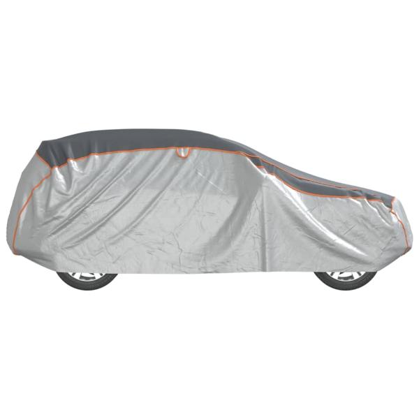 Autoabdeckung f?r SUV Hagelschutz Voll XL Grau & Silbern