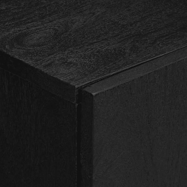 Sideboard Schwarz 60x33x75 cm Holzwerkstoff