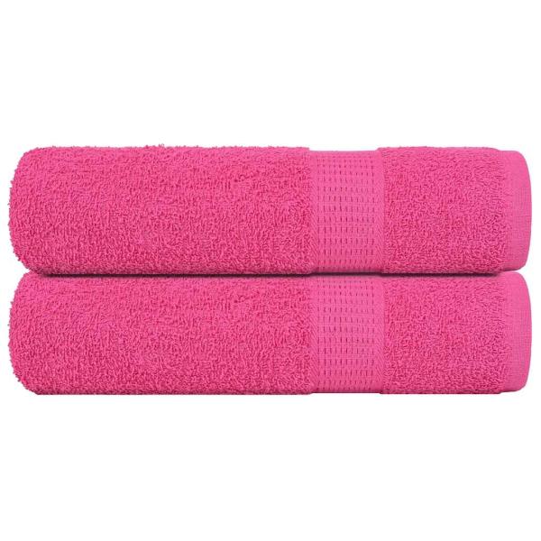 Badetücher FROGN 2 Stk. Rosa 100x150 cm 360 g/m²