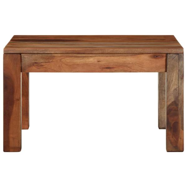 Couchtisch 60x60x35 cm Massivholz Akazie