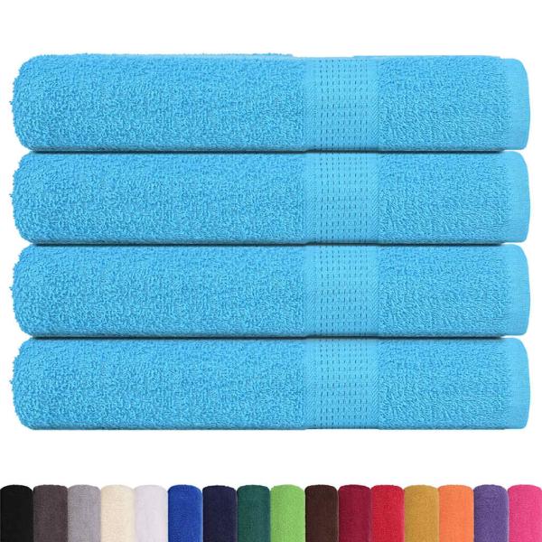 Handtücher FROGN 4 Stk. Türkis 100x200 cm 360 g/m²