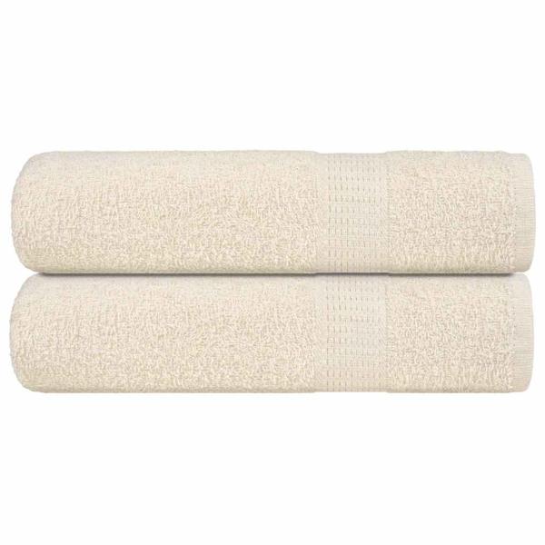 Handtücher FROGN 2 Stk. Creme 50x100 cm 360 g/m²