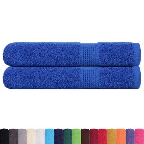 Saunatücher FROGN 2 Stk. Blau 80x200 cm 360 g/m²