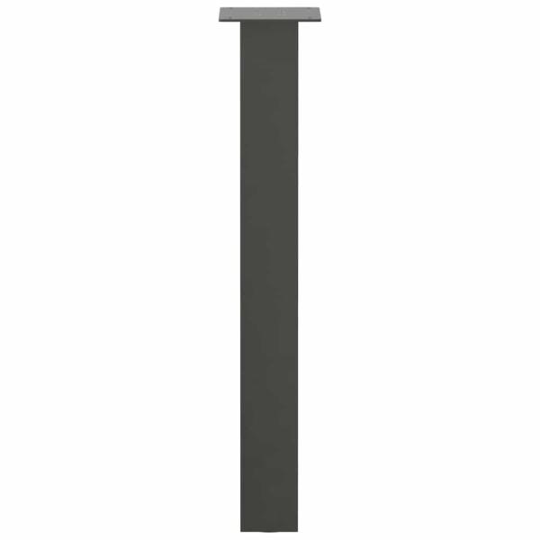 Konsolentischbeine 4 Stk. Anthrazit 72 cm Stahl