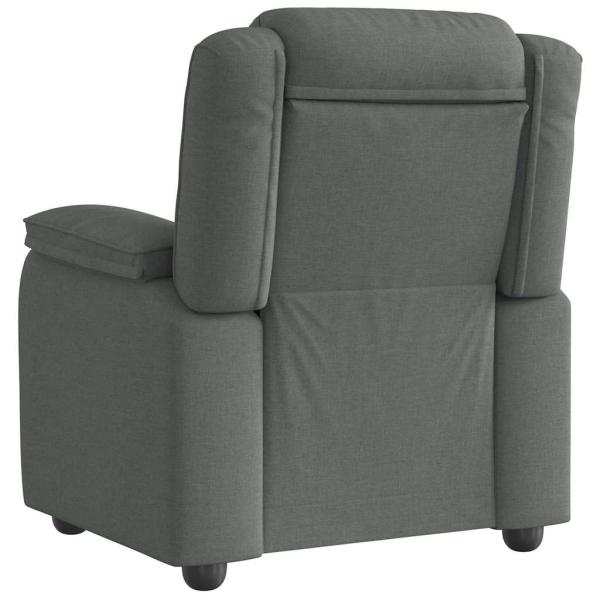 Relaxsessel Dunkelgrau Stoff
