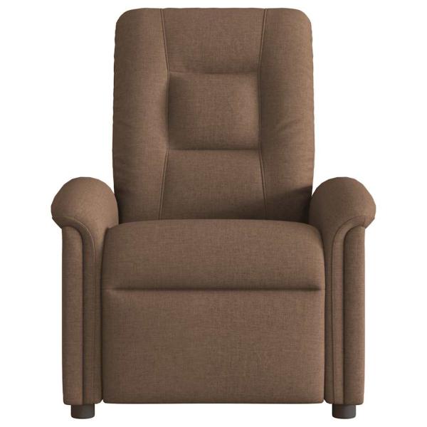 Relaxsessel Elektrisch Braun Stoff