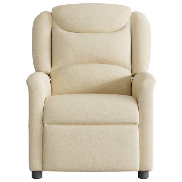 Relaxsessel Elektrisch Creme Stoff