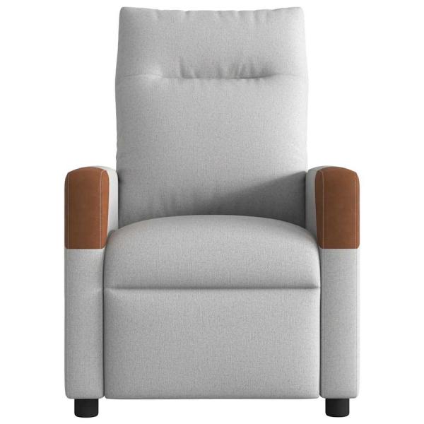 Relaxsessel Elektrisch Wolkengrau Stoff
