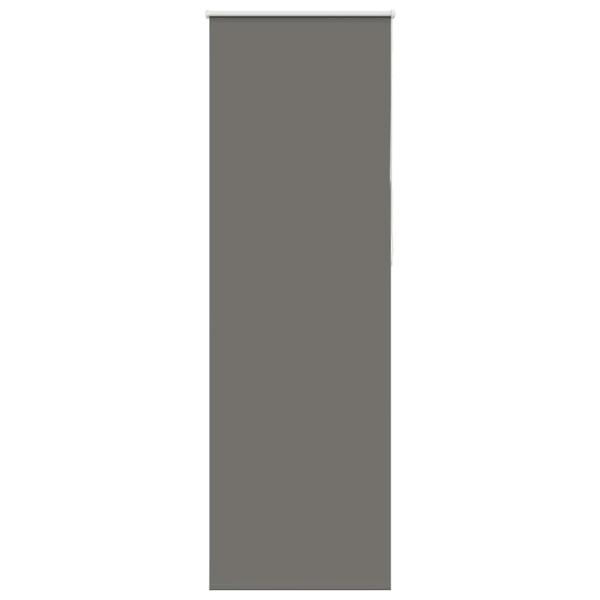 Verdunkelungsrollo Grau 85x230 cm Stoffbreite 80,7 cm Polyester