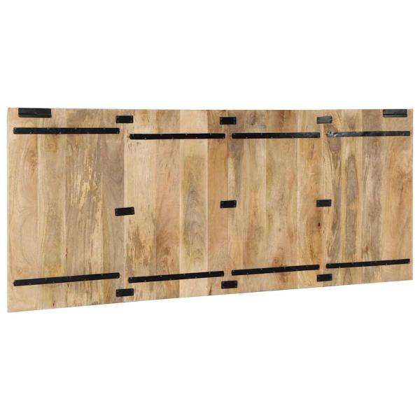 Kopfteil 200 cm Massives Rohholz Mango