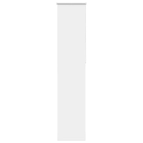 ARDEBO.de - Verdunkelungsrollo Weiß 55x210cm Stoffbreite 50,7 cm Polyester