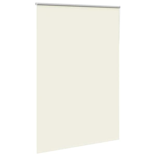 ARDEBO.de - Verdunkelungsrollo Cremeweiß 150x210cm Stoffbreite 146,6cm
