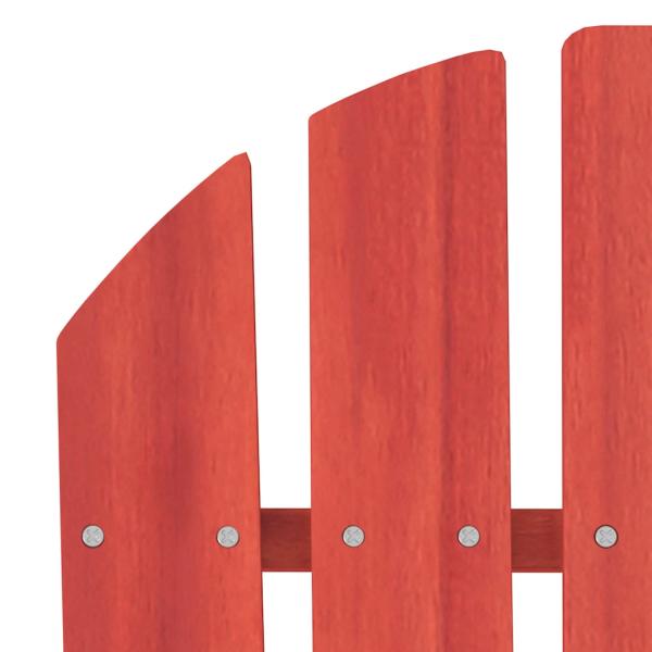 Adirondack-Gartenstuhl Massivholz Tanne Rot
