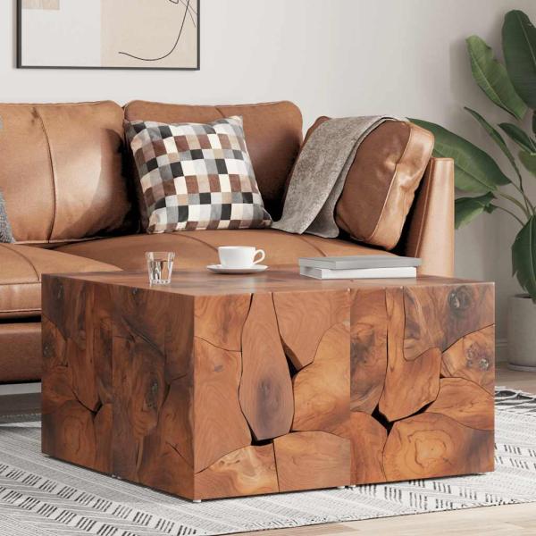 ARDEBO.de - Hocker 4 Stk. Braun 40x40x45 cm Massivholz Teak