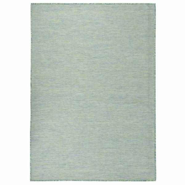 ARDEBO.de - Outdoor-Teppich Flachgewebe 200x280 cm Türkis