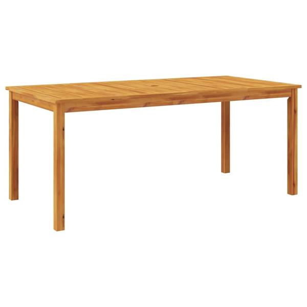 9-tlg. Garten-Essgruppe 180x90x75 cm Massivholz Akazie