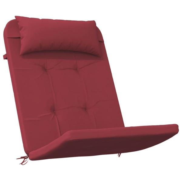 Adirondack-Auflagen 2 Stk. Weinrot Oxford-Gewebe