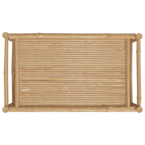 Garten-Couchtisch 100x55x33 cm Bambus