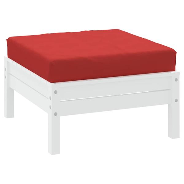 Palettenkissen Rot Oxford-Gewebe