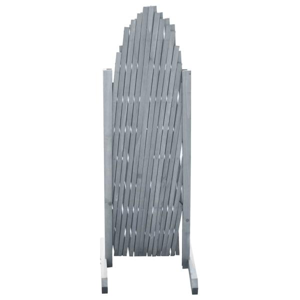 Rankgitter Massivholz Tanne 1,8x1 m Grau