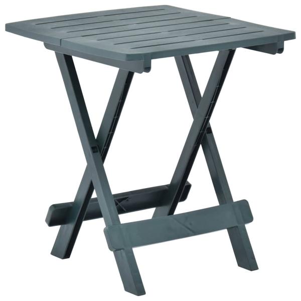 ARDEBO.de - Gartentisch Klappbar Grün 45x43x50 cm Kunststoff