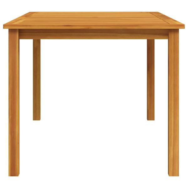 Gartentisch 150x90x74 cm Massivholz Akazie